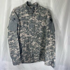US Army Gray Military Field Jacket with Digital Camouflage